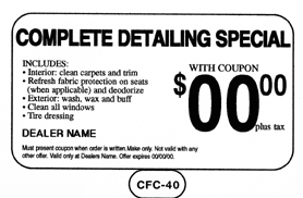 Minor Service Special