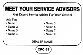 Minor Service Special