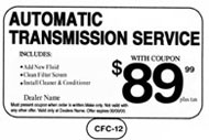 Automatic Transmission Service