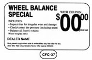 Wheel Balance Special