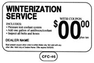 Winterization Service