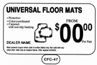 Universal Floor Mats