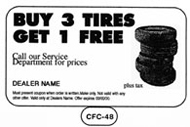 Buy 3 Tires Get 1 Free